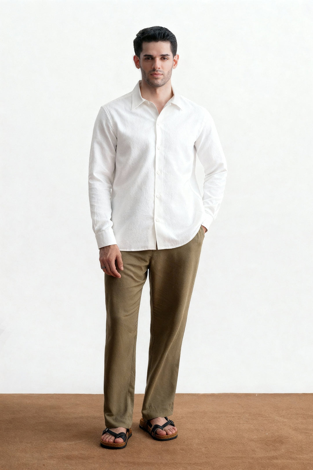 Offwhite Cotton Shirt