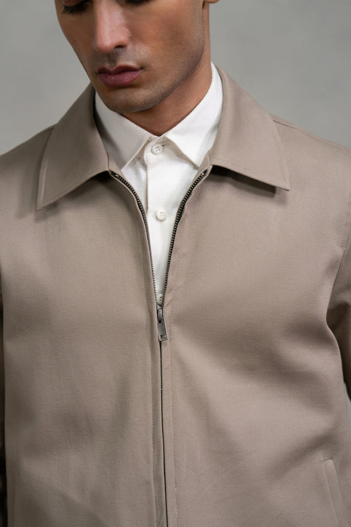 Sand Zip up Jacket