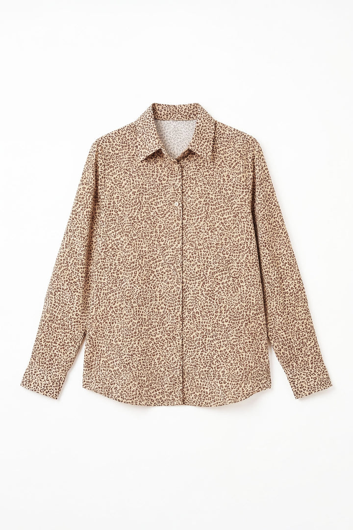 Printed Satin Shirt
