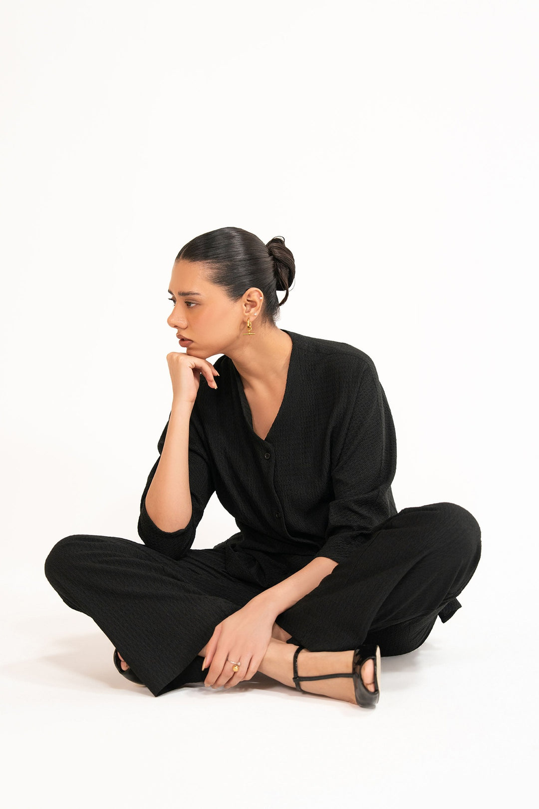Black Co-Ord Set
