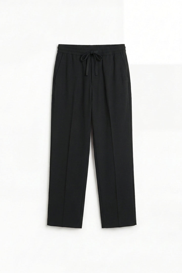 Black Linen Co-Ord Set