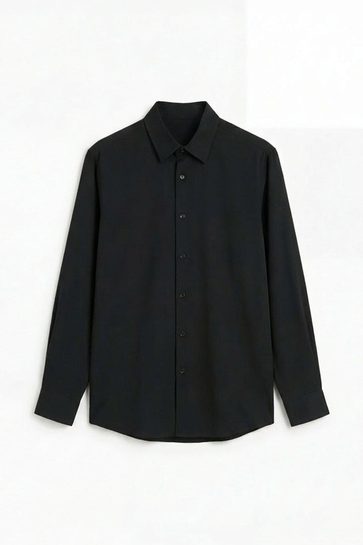 Black Linen Co-Ord Set