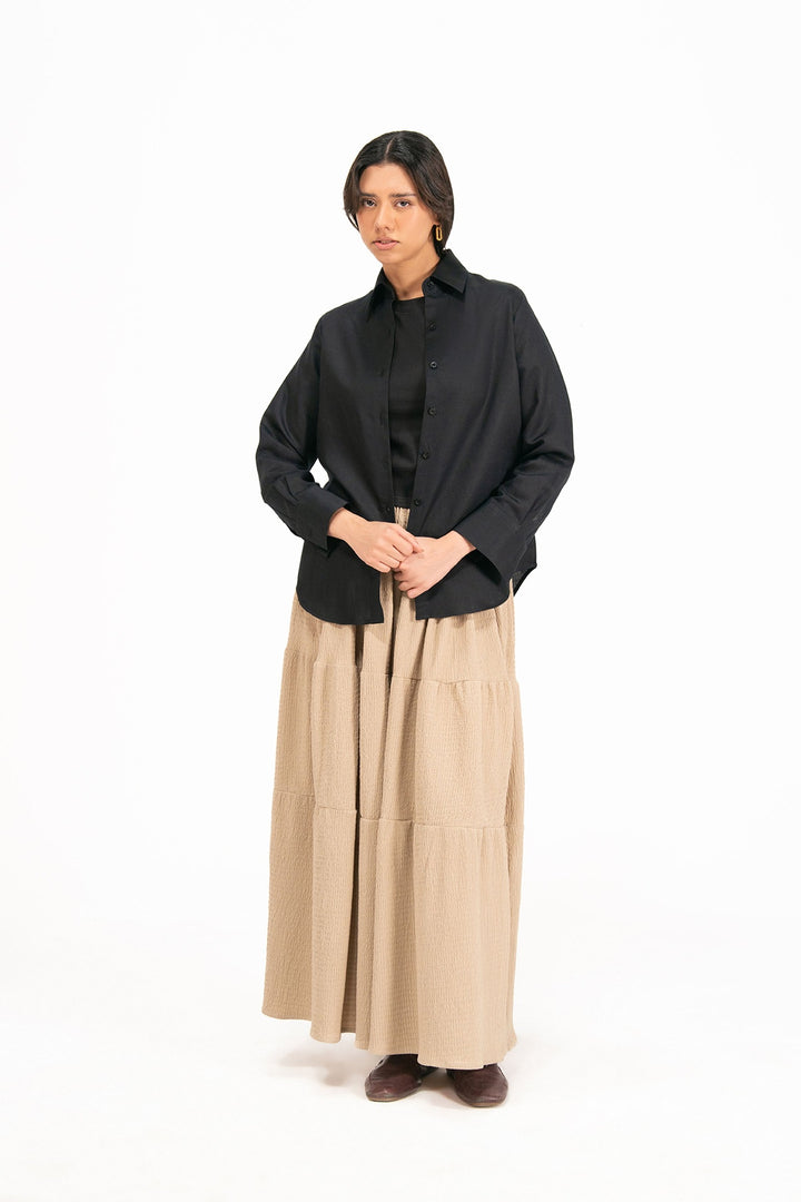 Black Linen Shirt