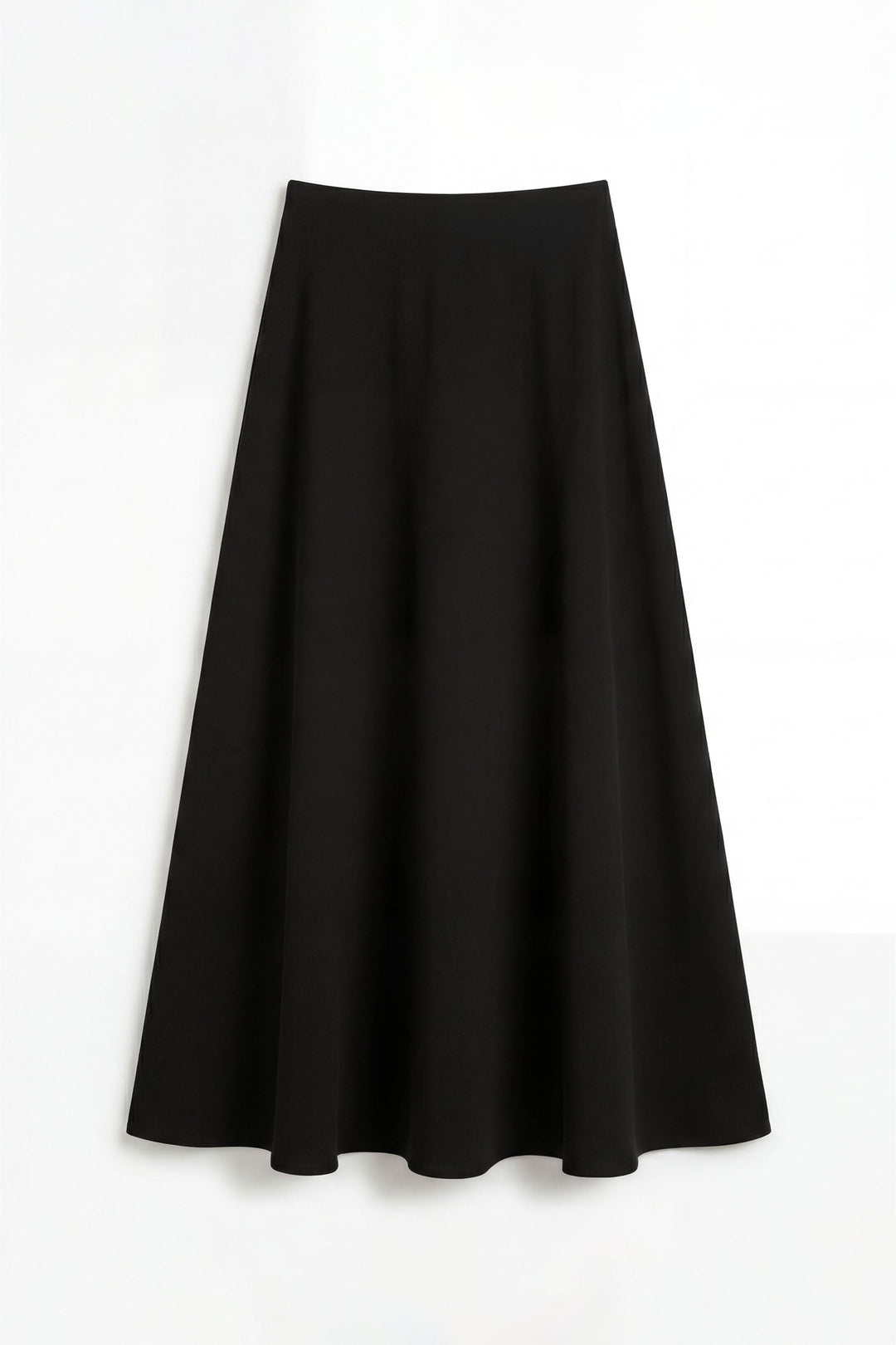 Black Silk Skirt