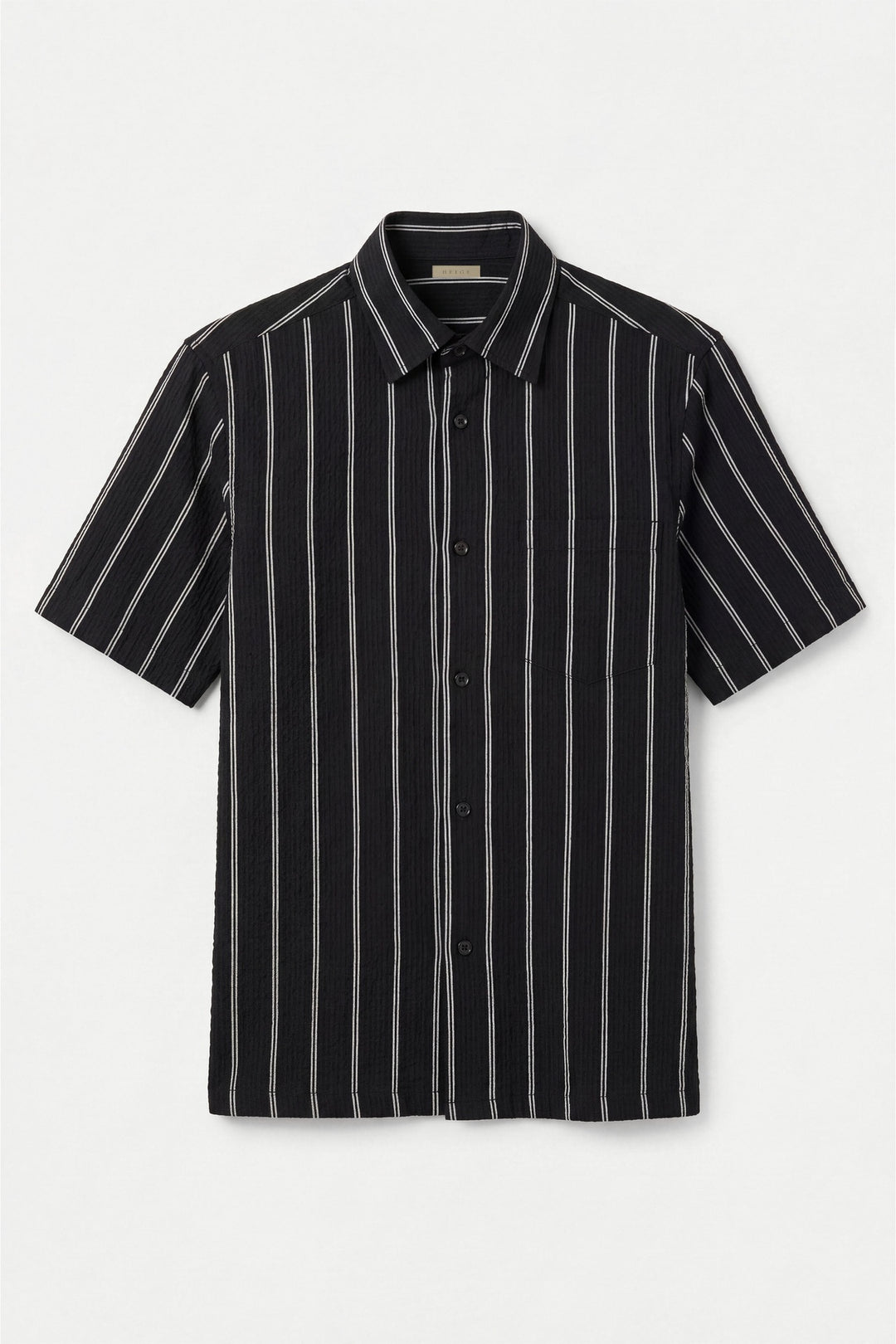Black Striped Shirt
