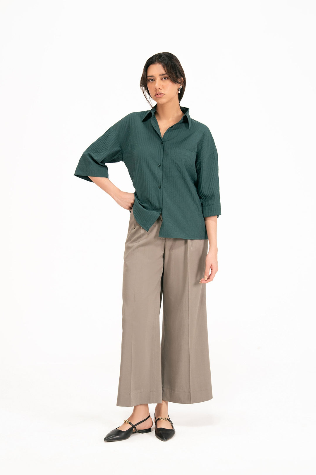 Emerald Green Shirt