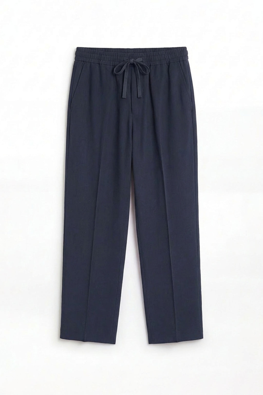 Navy Blue Linen Co-Ord Set