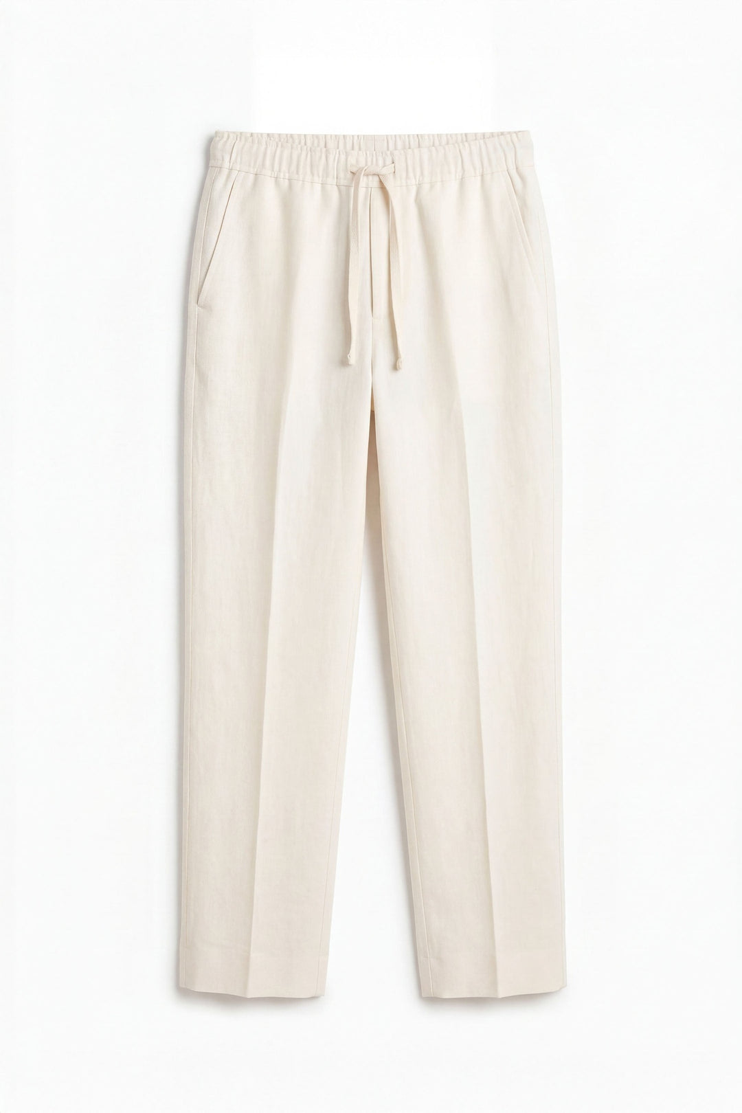 Offwhite Linen Trouser