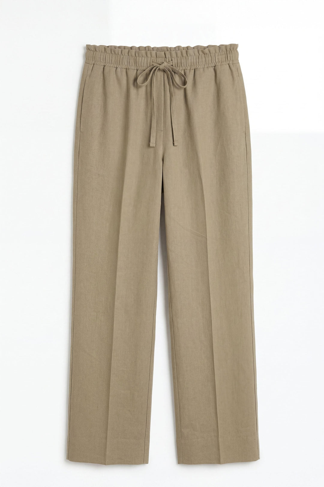 Olive Linen Trouser