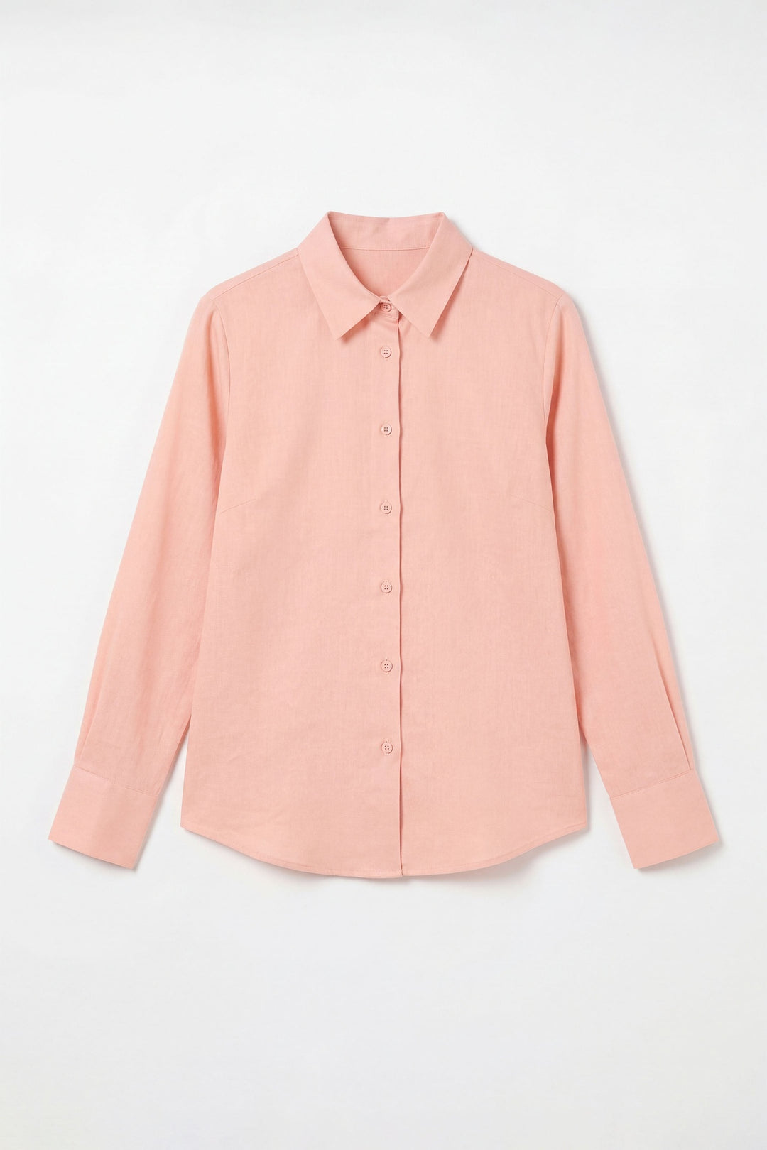 Pink Linen Shirt