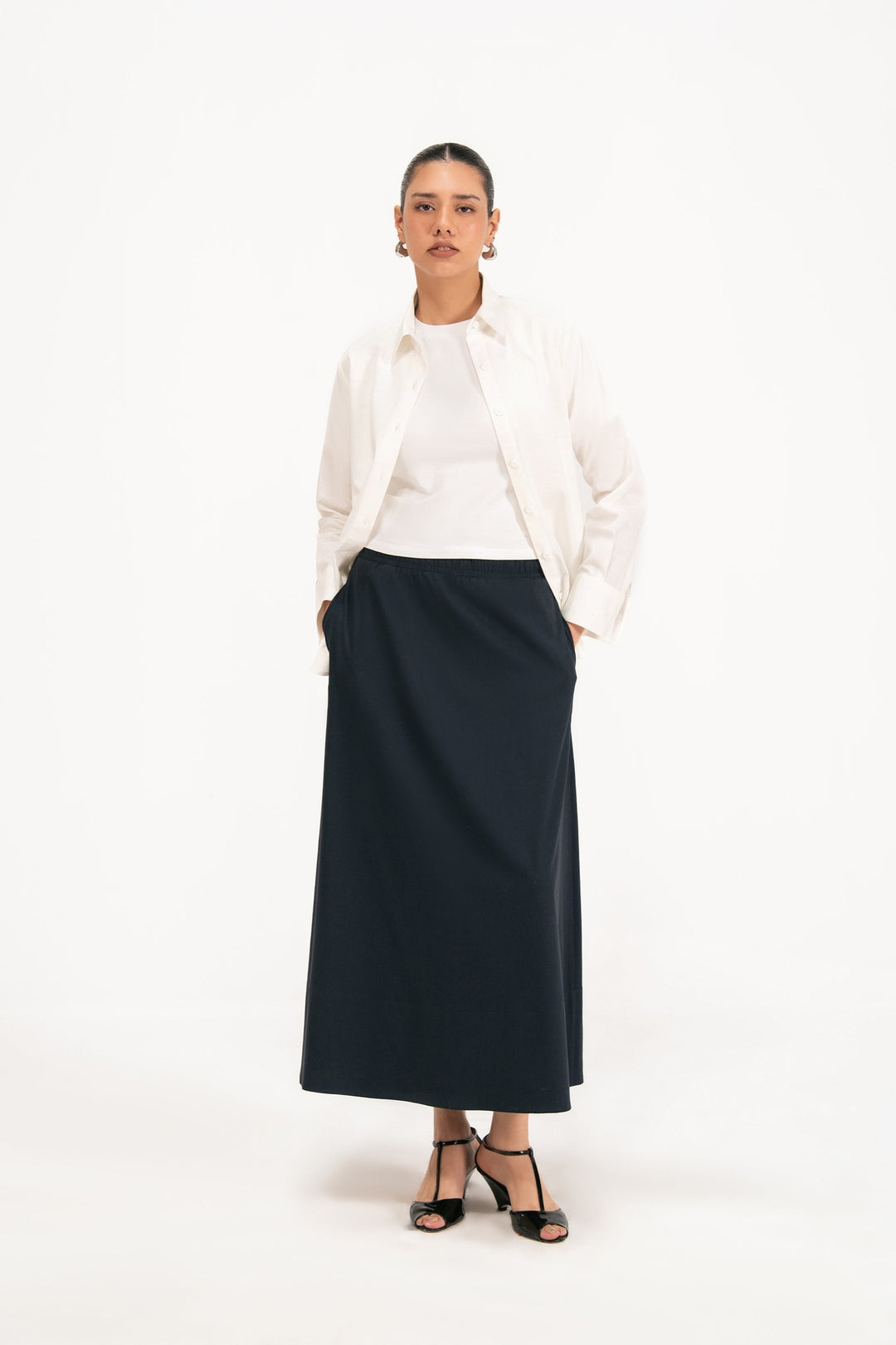 White Linen Shirt