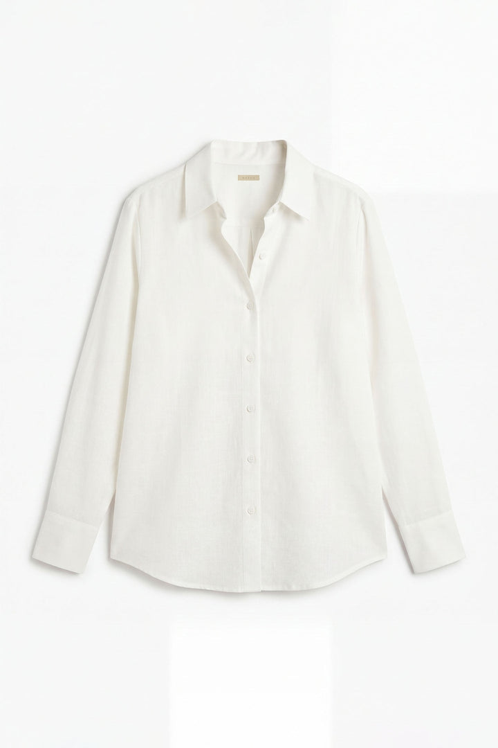 White Linen Shirt