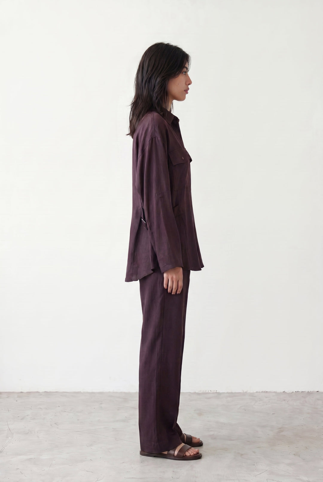 Dark Purple Co-Ord Set