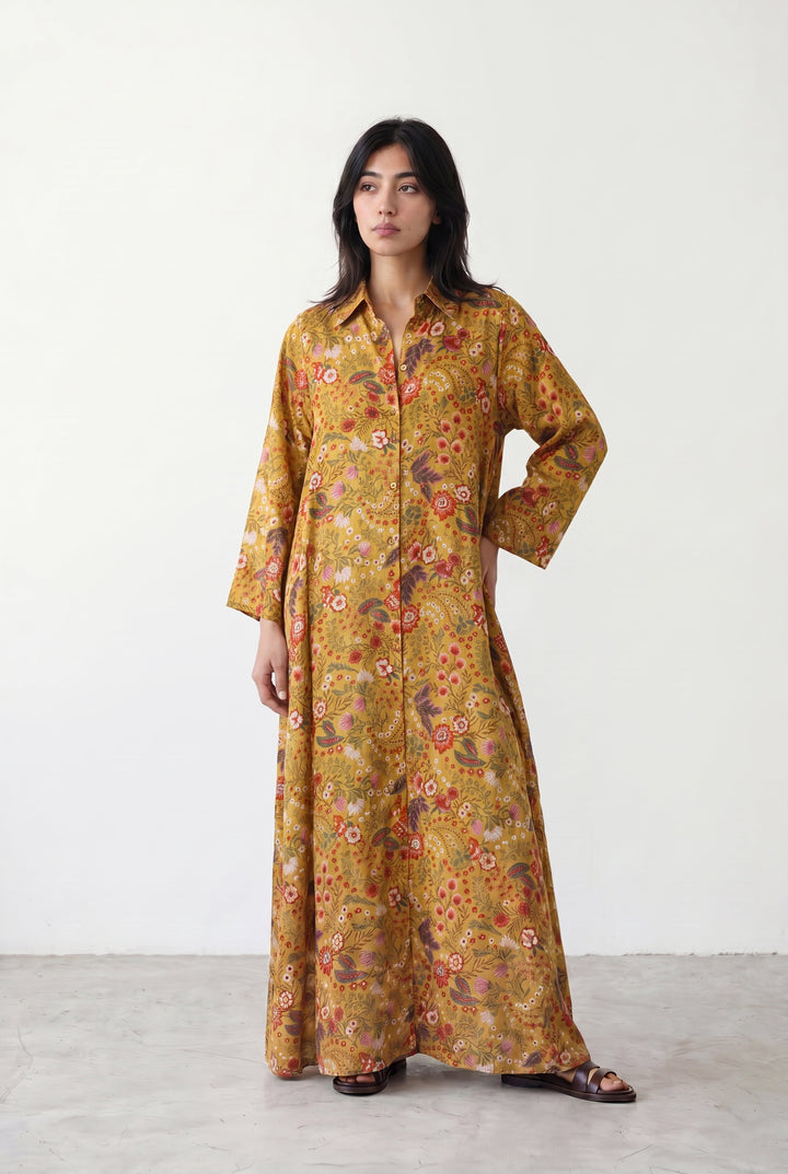 Multi Printed Long Dress