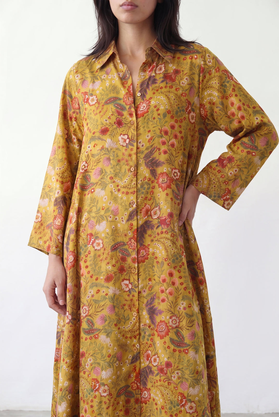 Multi Printed Long Dress