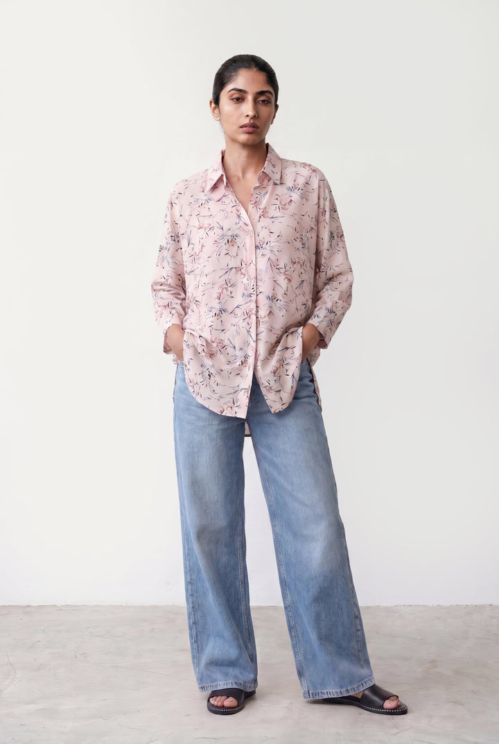 Printed Oversized Shirt