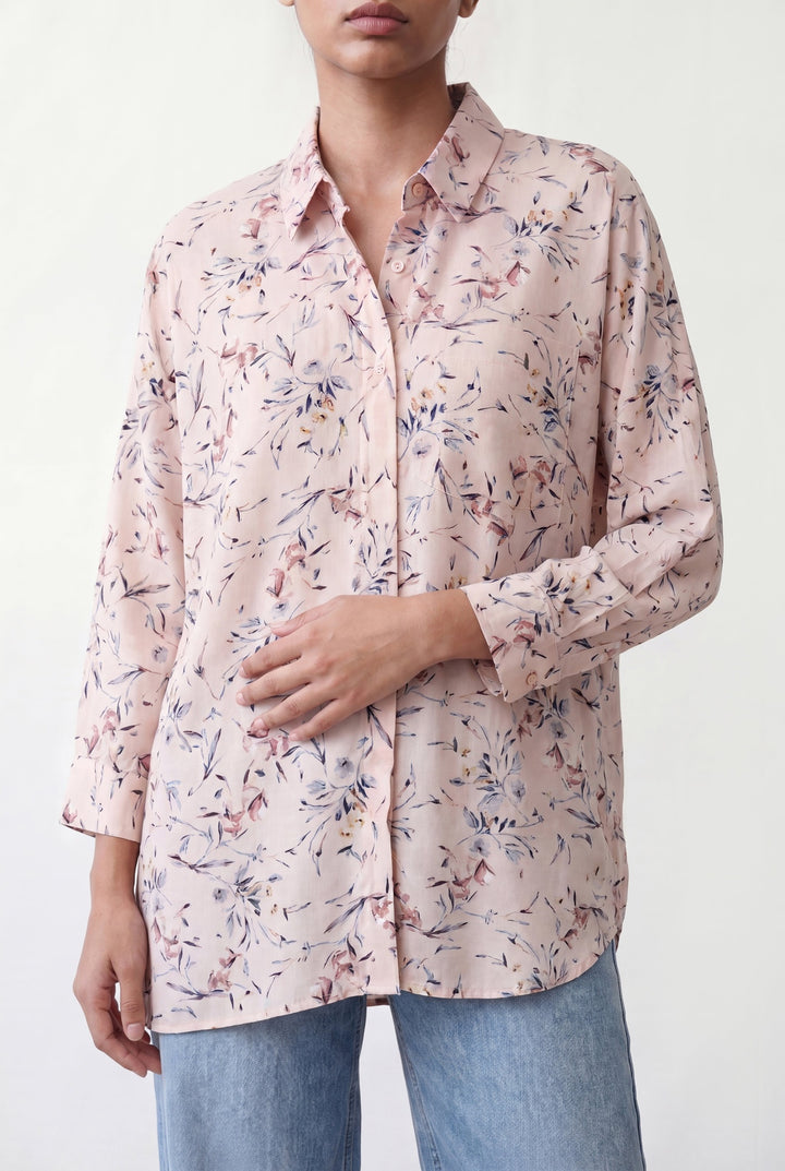 Printed Oversized Shirt