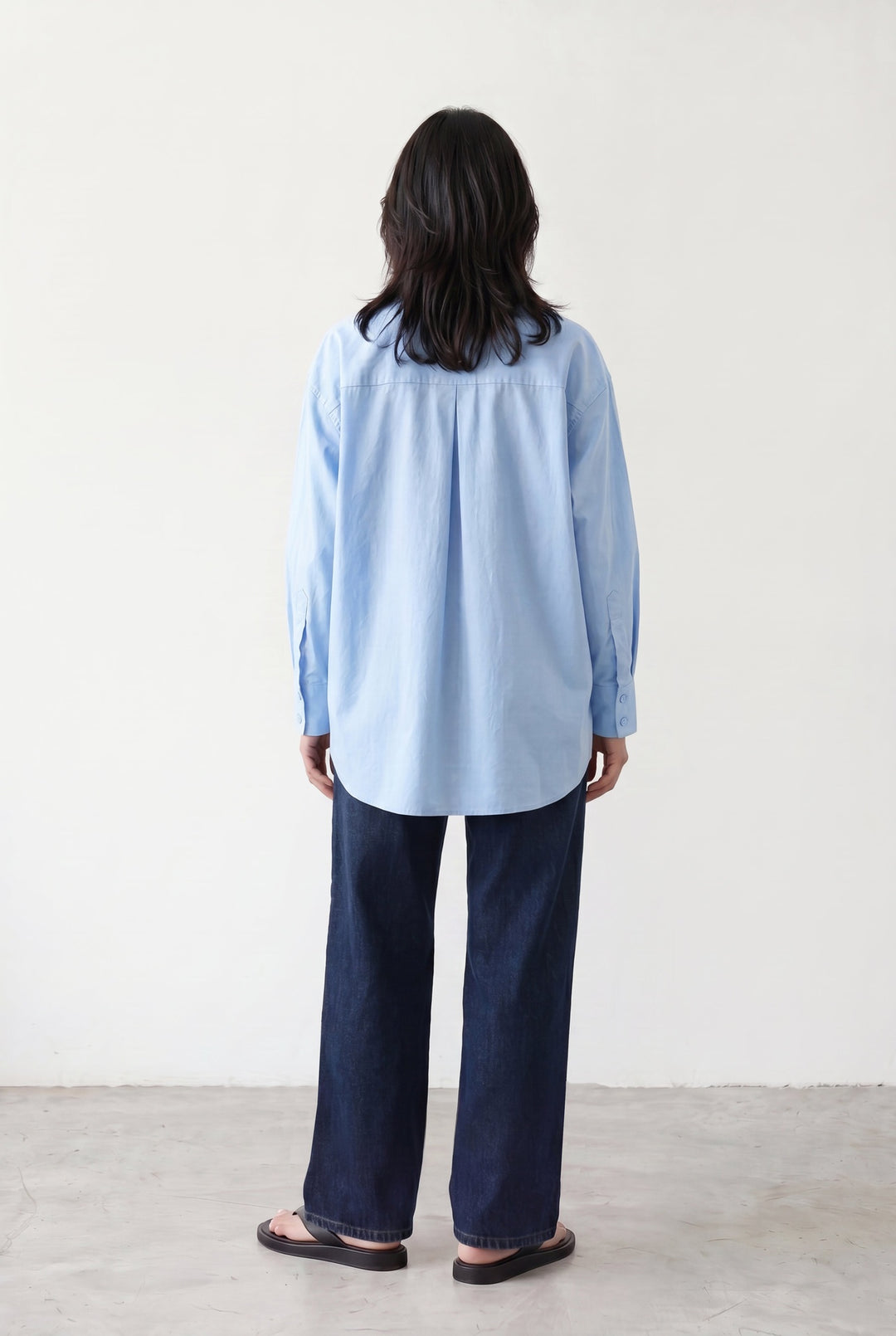 Sky Blue Cotton Shirt