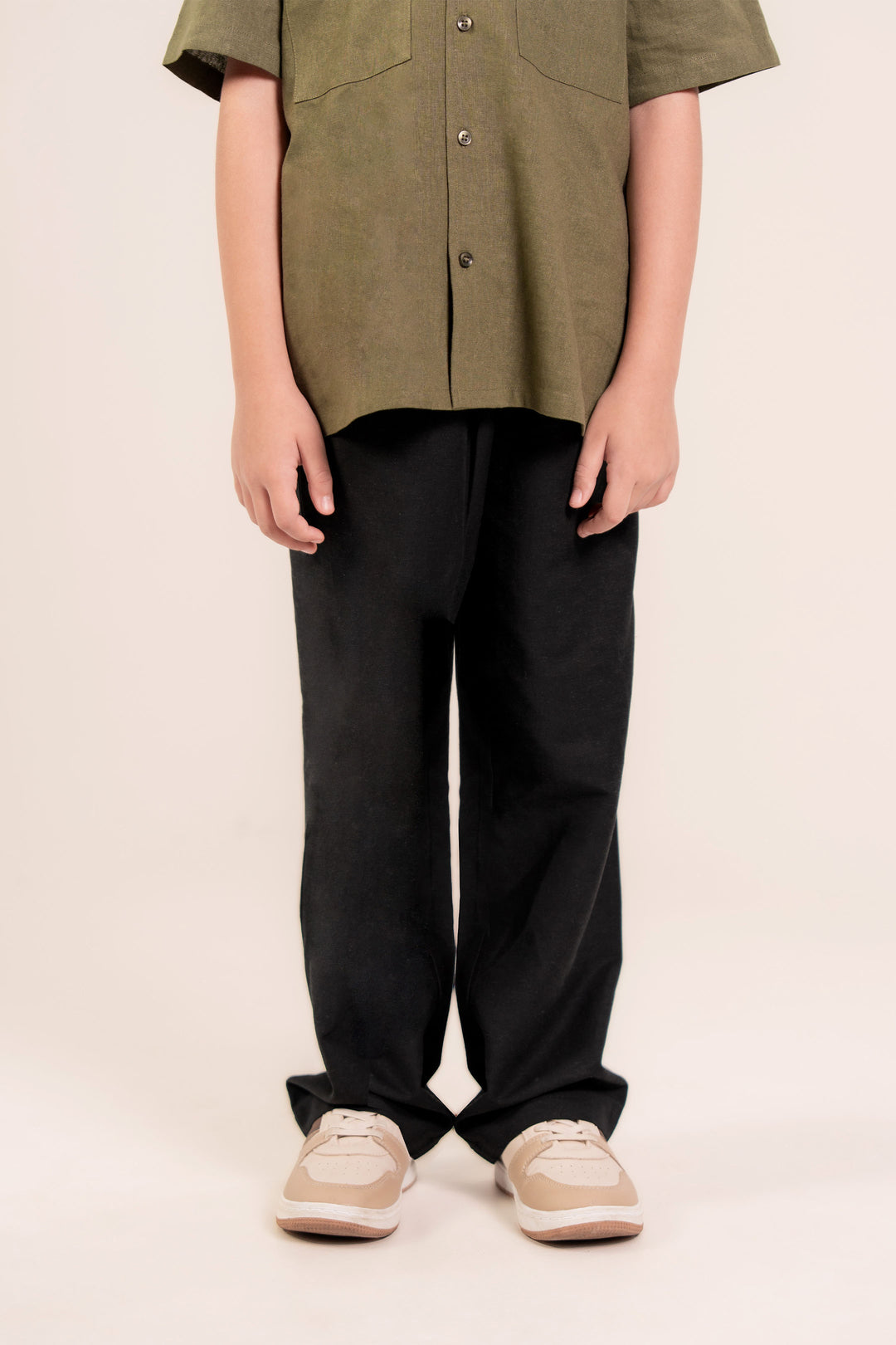 Black Linen Trouser