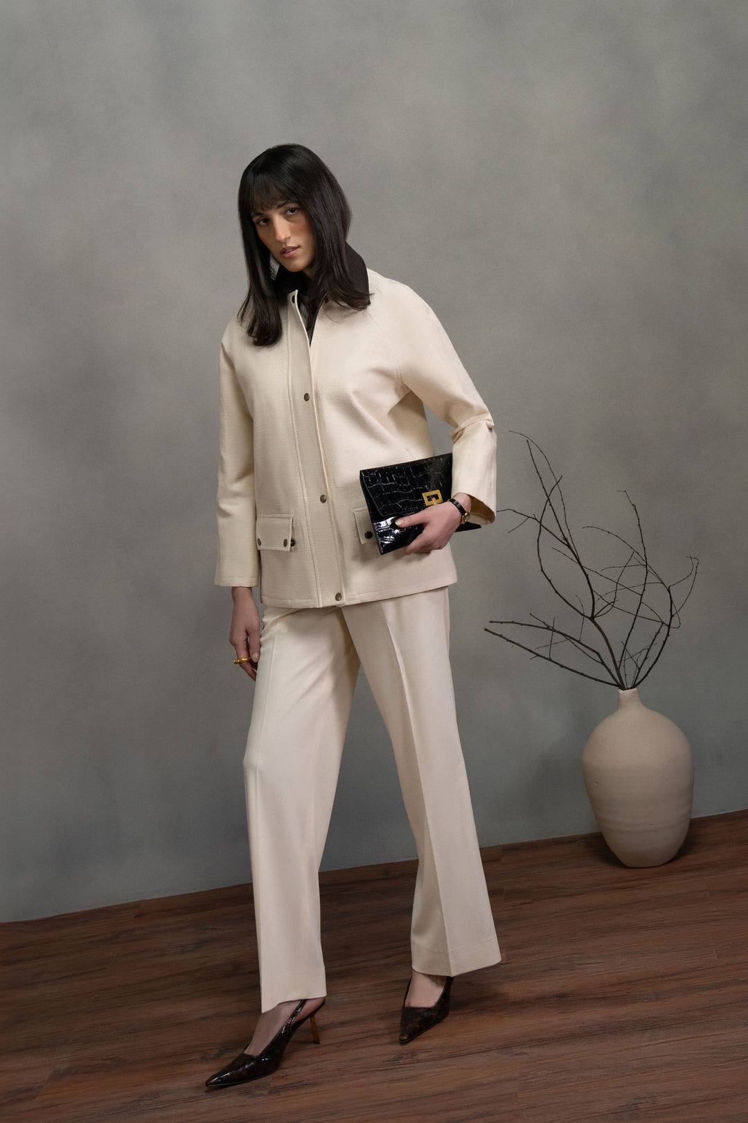 Off White Texture Jacket