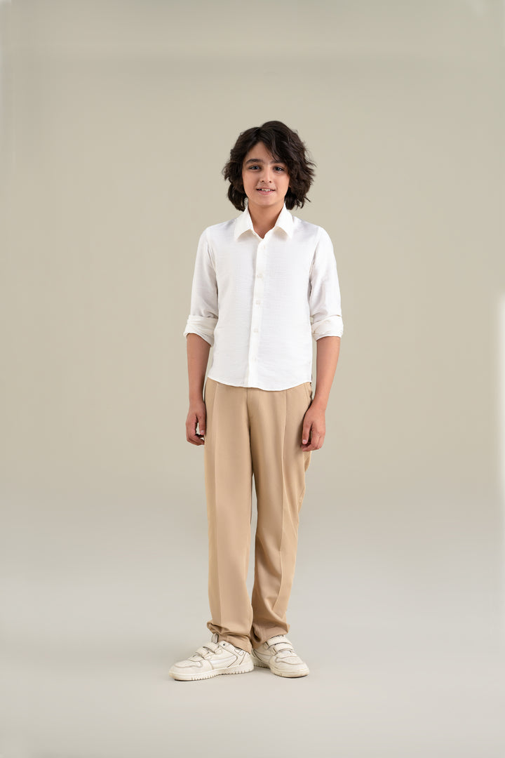White Linen Shirt