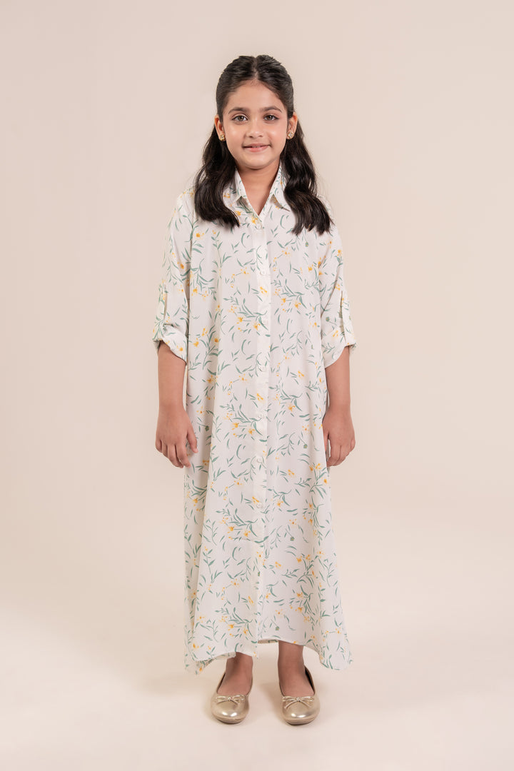 Offwhite Printed Dress