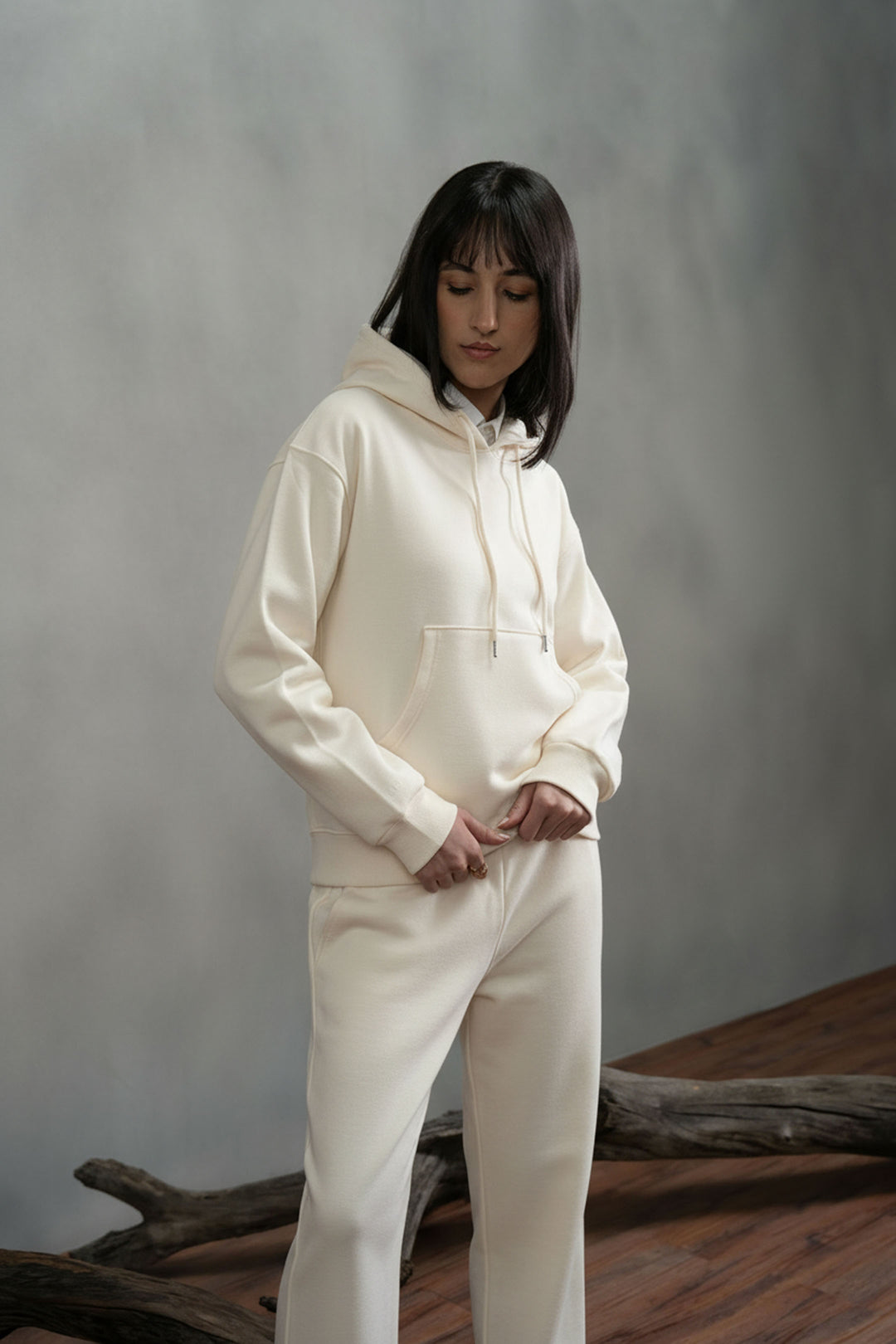 Fleece Pull over Hoodie