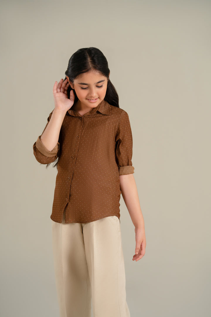 Beige Linen Trouser