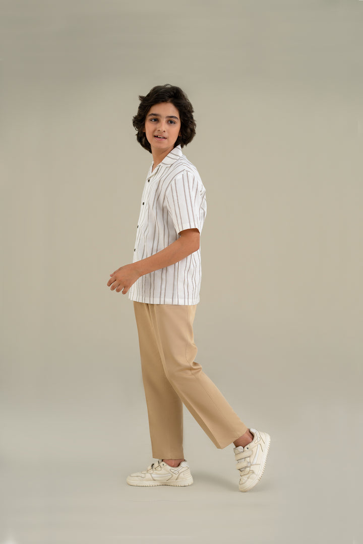 White Stripped Shirt