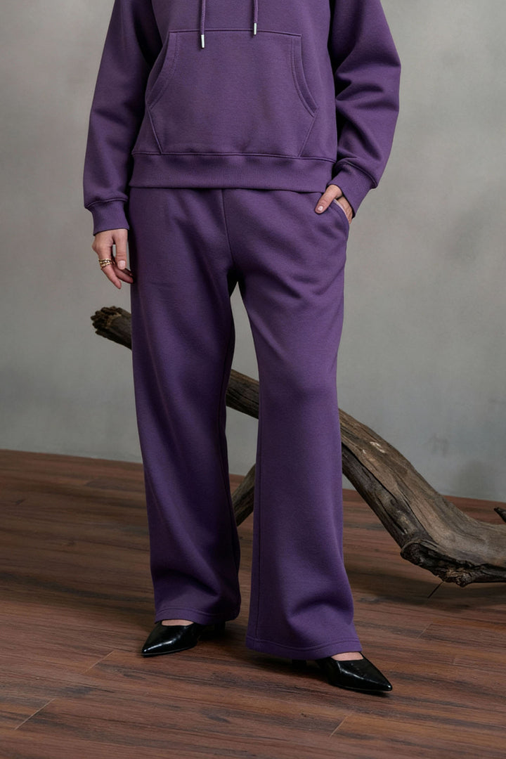 Straight Fit Fleece Trouser