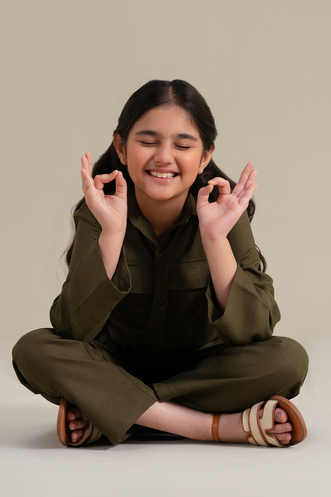 Olive Jump Suit
