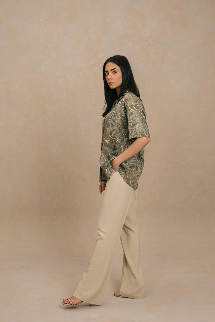 Olive Resort Shirt