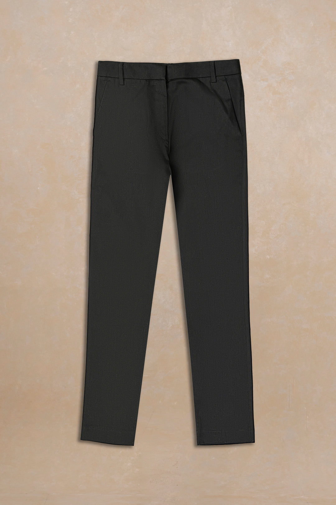 Slim Fit Cotton Trousers