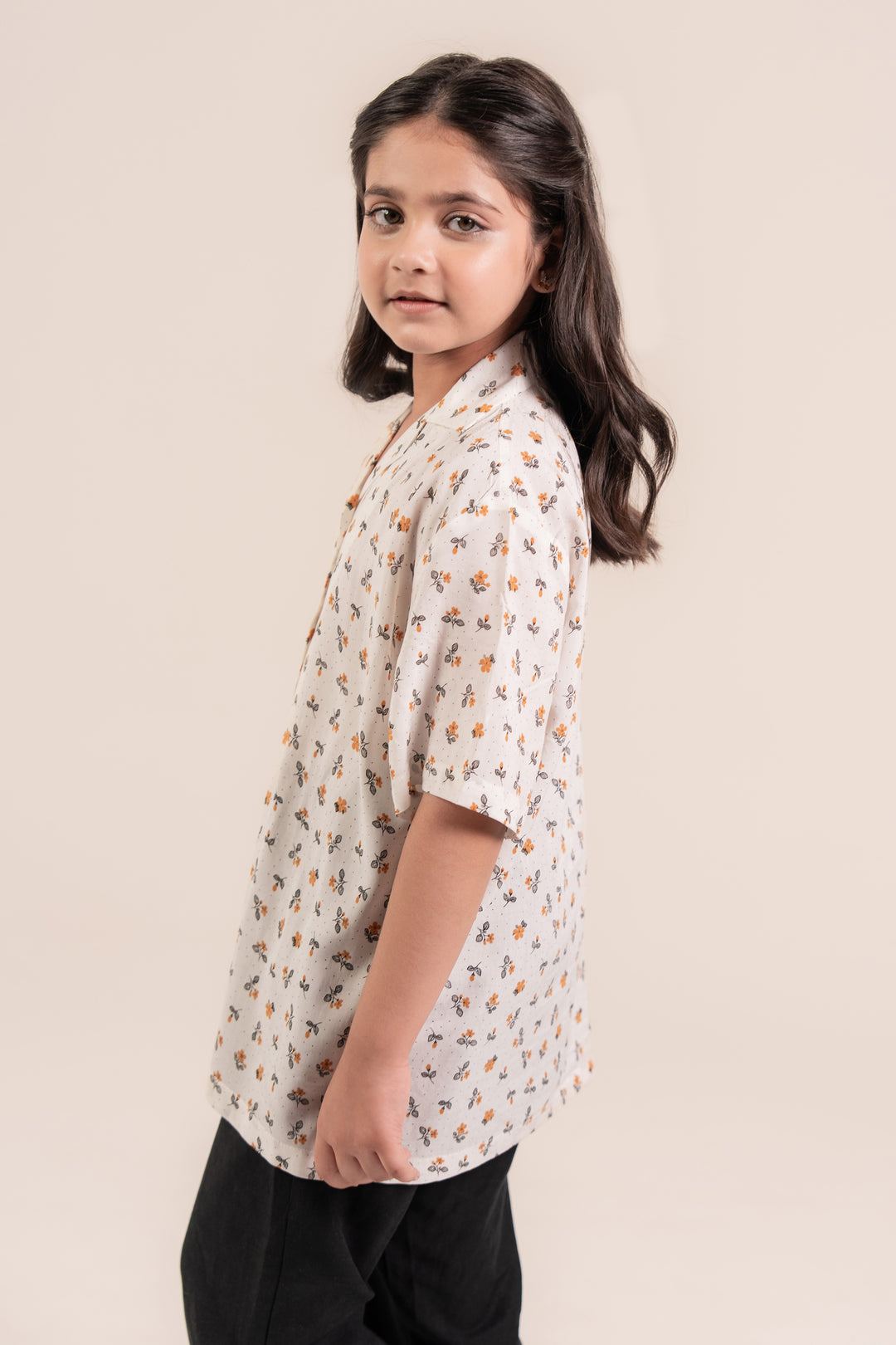 Offwhite Printed Resort Shirt