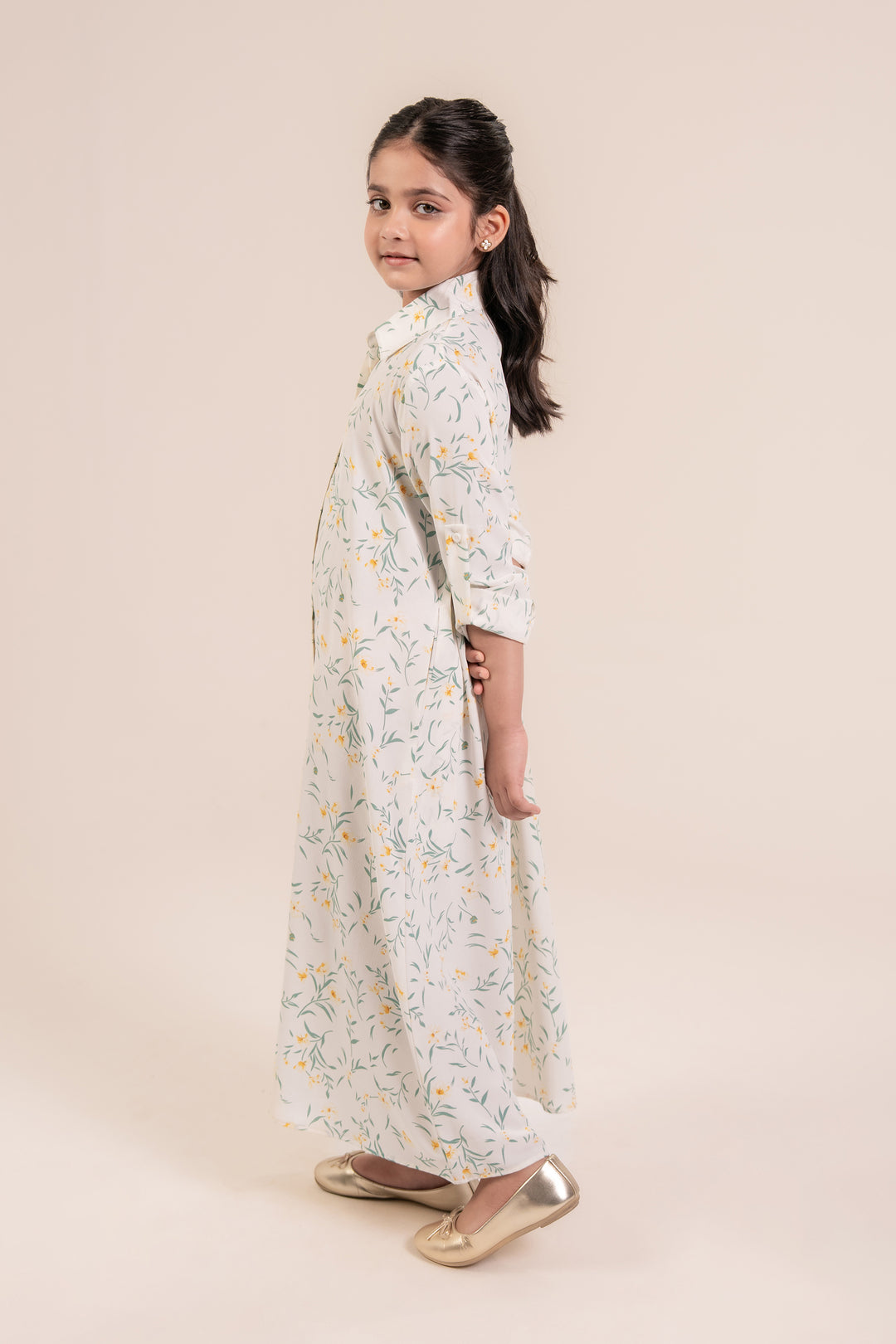 Offwhite Printed Dress