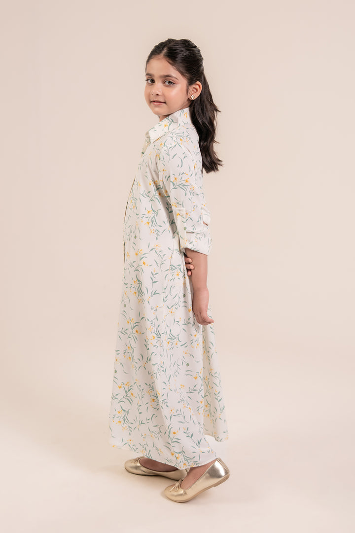 Offwhite Printed Dress