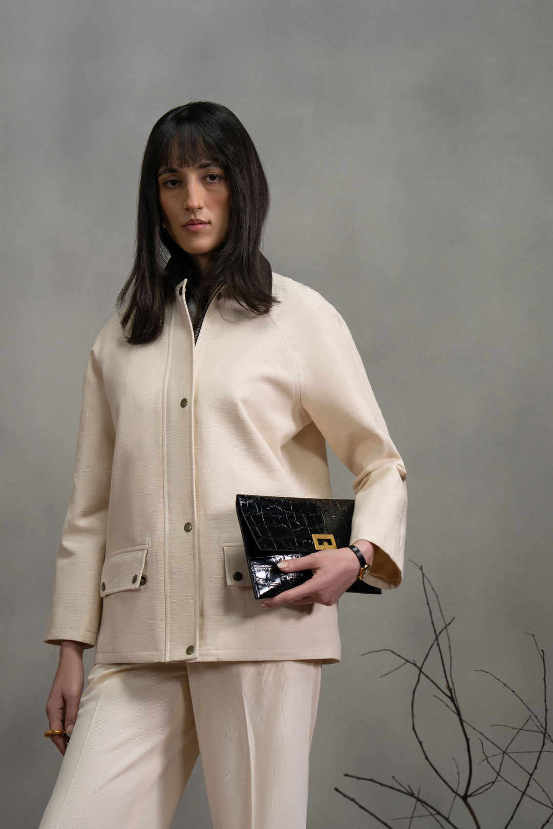 Off White Texture Jacket