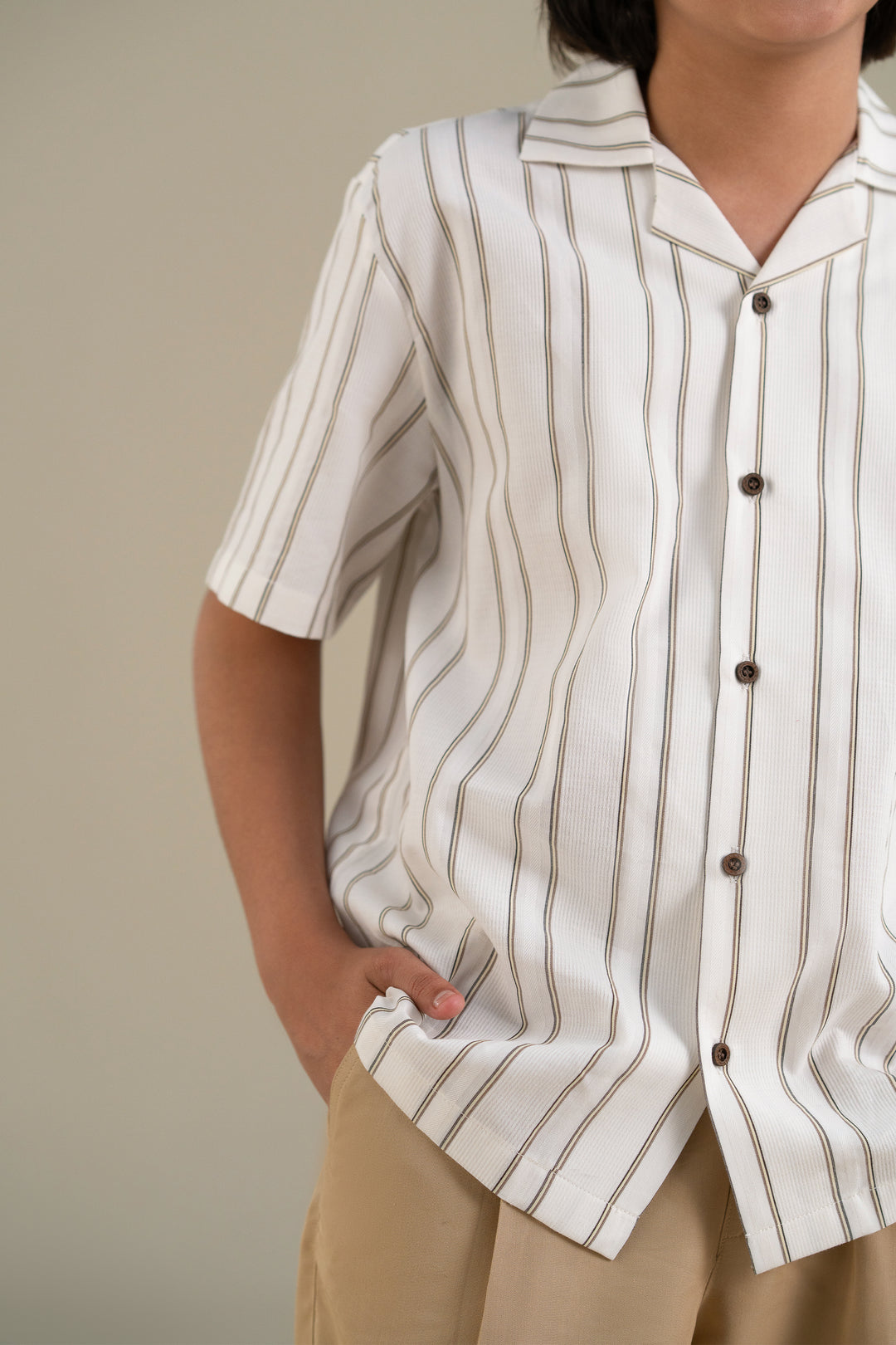 White Stripped Shirt