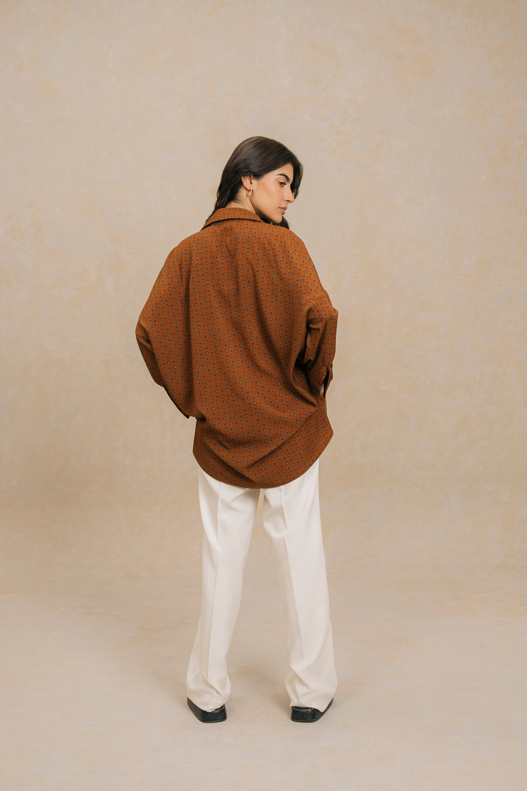 Rust Oversized Shirt