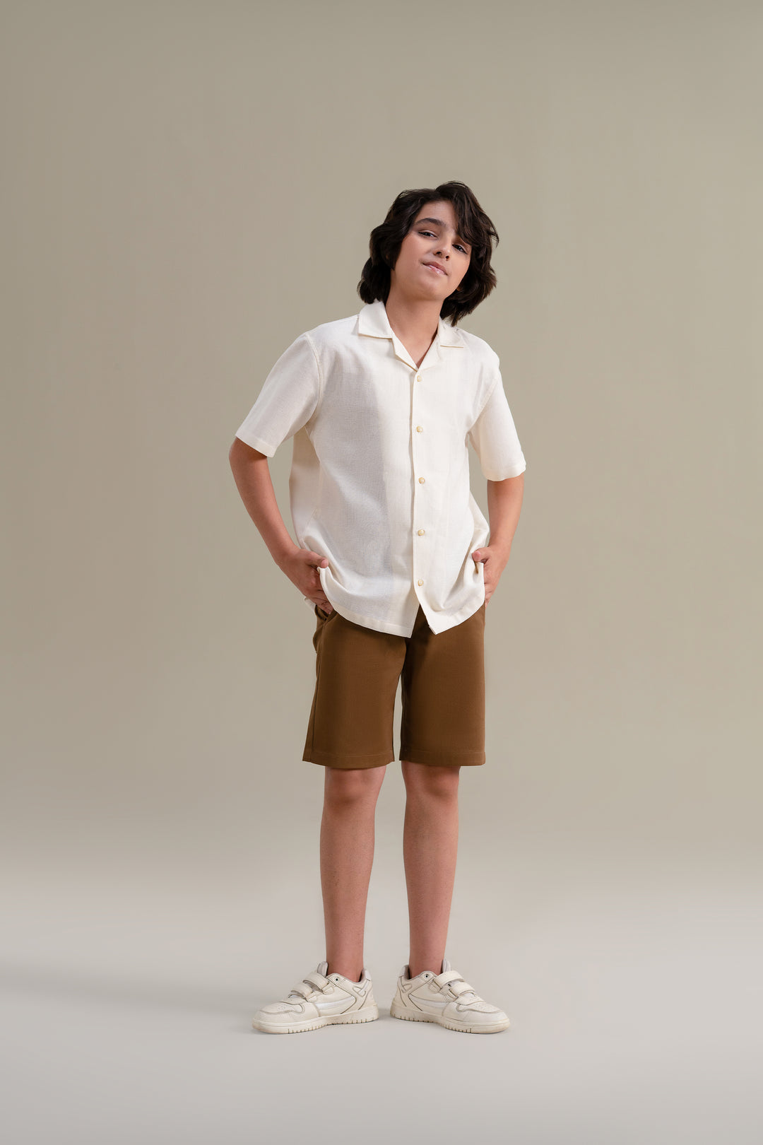 Offwhite Self Textured Shirt