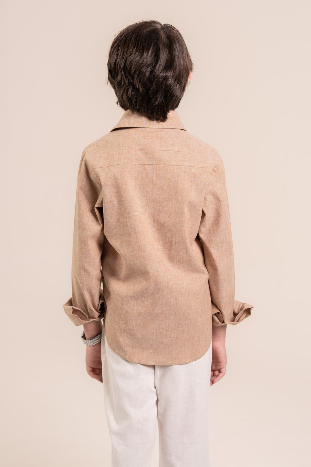 Light Brown  Linen Shirt