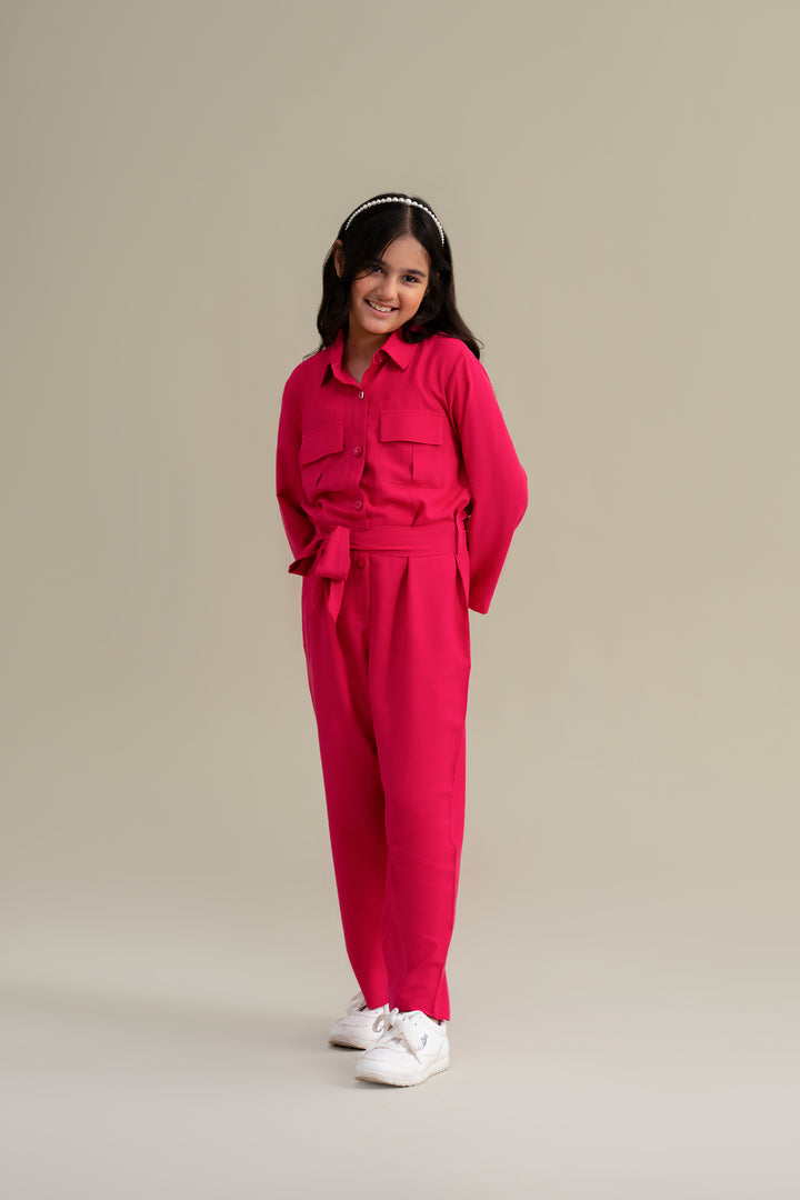 Pink Jumpsuit