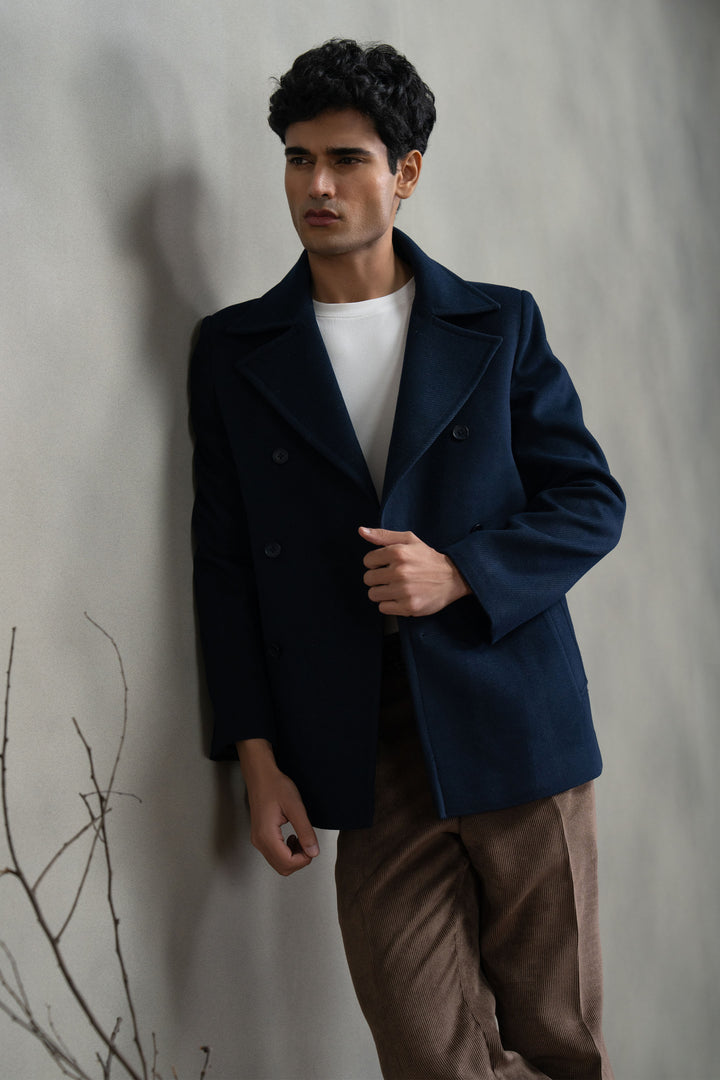 Navy Blue Peacoat