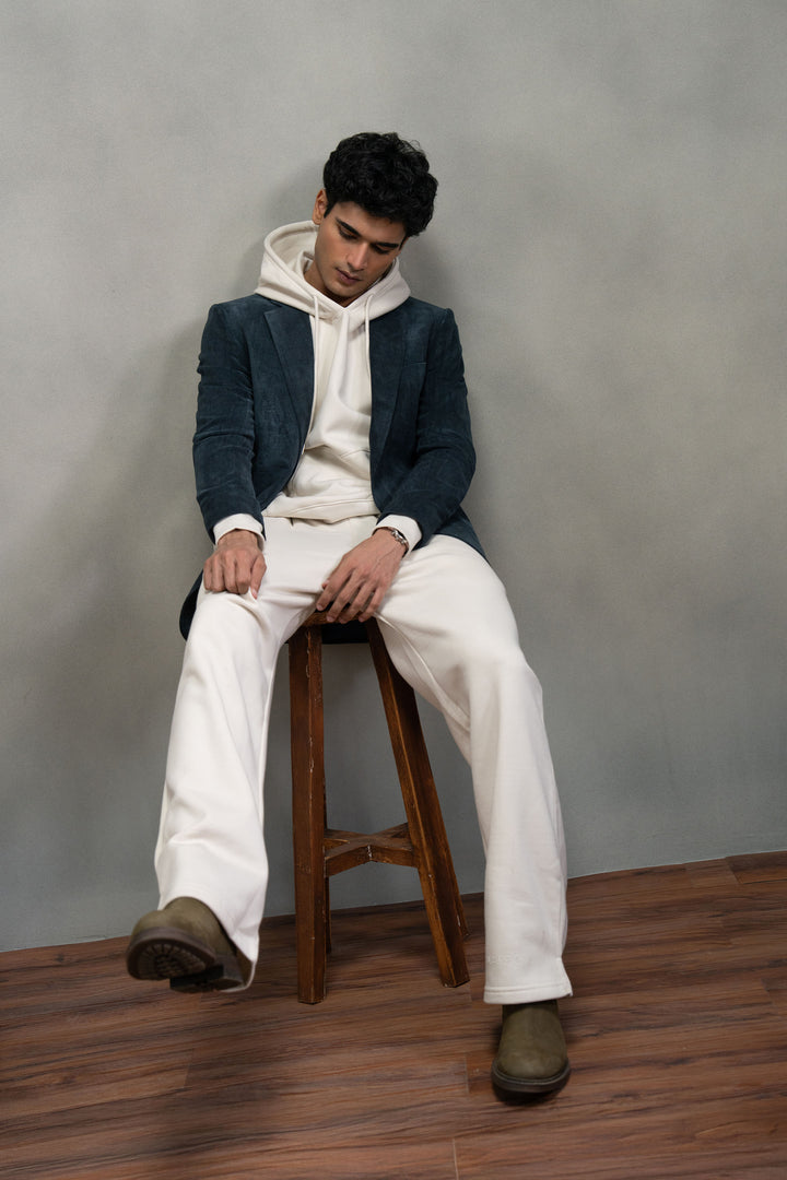 Navy Corduroy Blazer