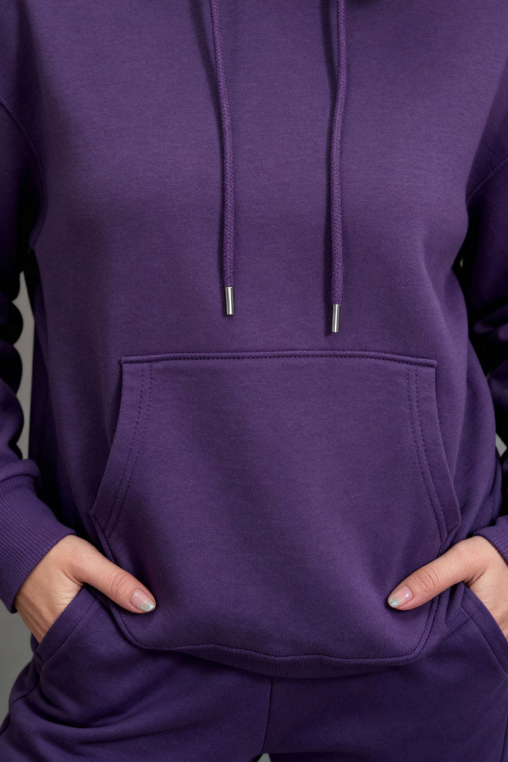 Fleece Pull over Hoodie