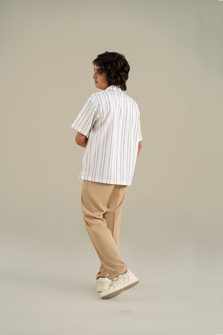 White Stripped Shirt