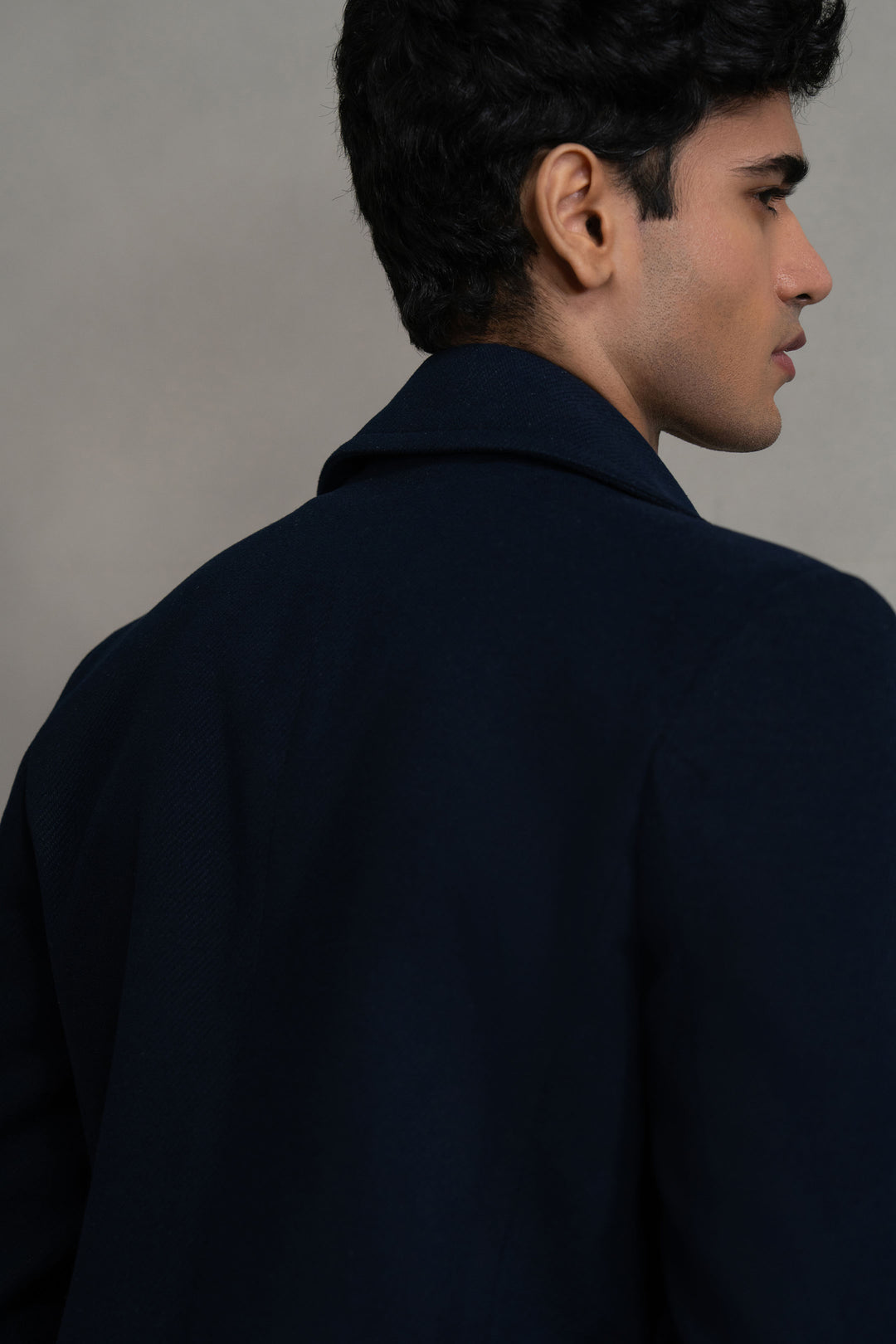 Navy Blue Peacoat