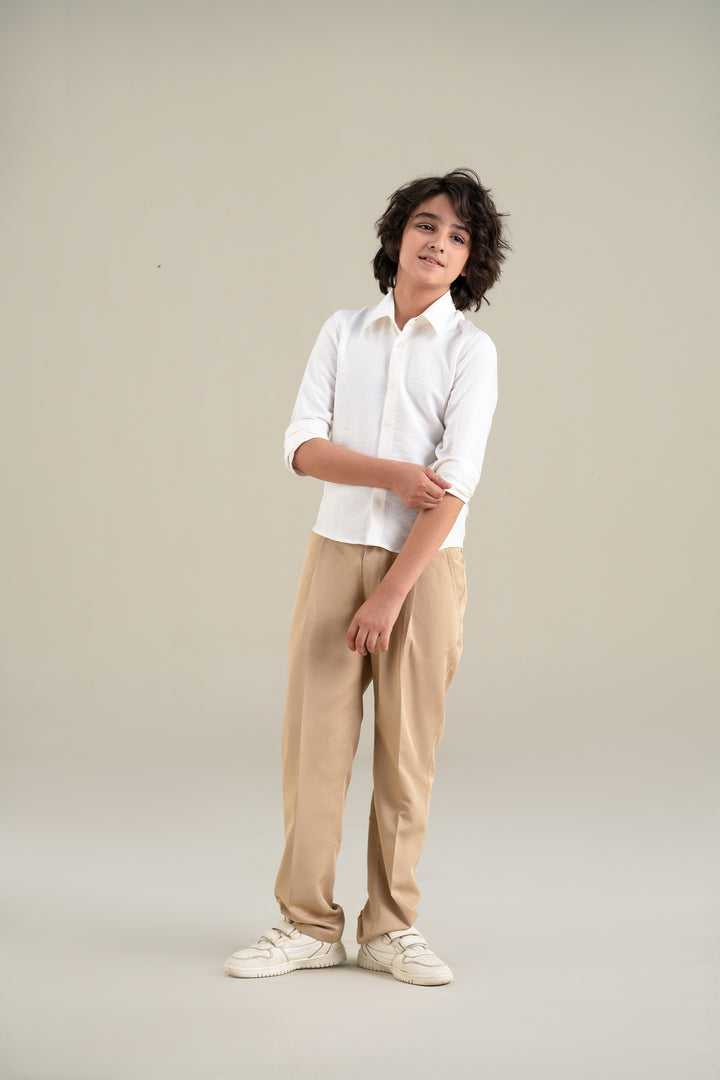 White Linen Shirt