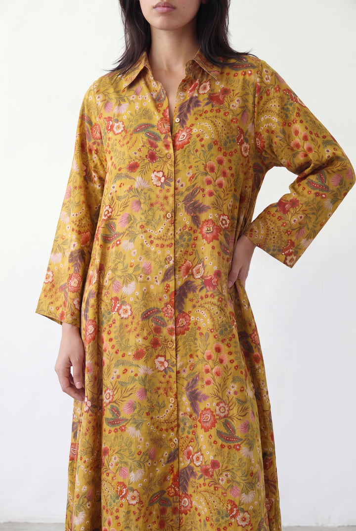 Multi Printed Long Dress