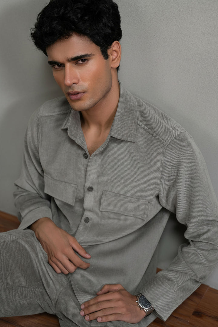 Olive Corduroy Co-ord Set